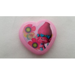 Miroir Coeur Trolls - Poppy