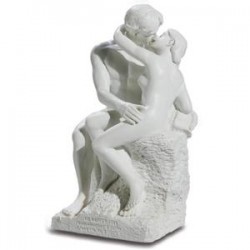 Statuette Le Baiser de Rodin - 15 cm