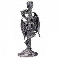 Bougeoir Dragon Epée - 16 cm