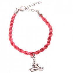 Bracelet Tête de Bouddha Thaï - Faux Cuir 