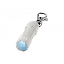 Porte-clés lampe torche à Leds (gris)