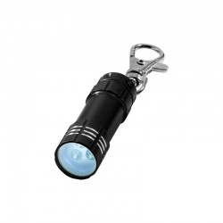 Porte-clés lampe torche à Leds (noir)