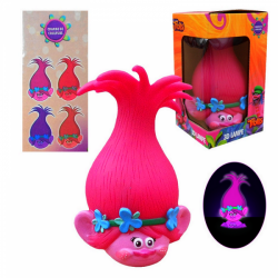 Lampe 3D "Trolls" (16.5 cm)