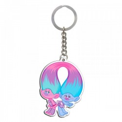 Porte-Clés Trolls - Satin & Chenille