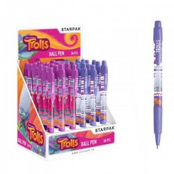 Stylo à Bille Branche "Trolls" Parme