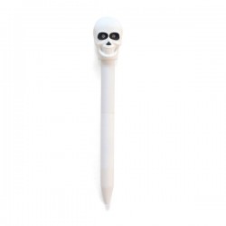 Stylo Lumineux et Sonore Tête de Mort